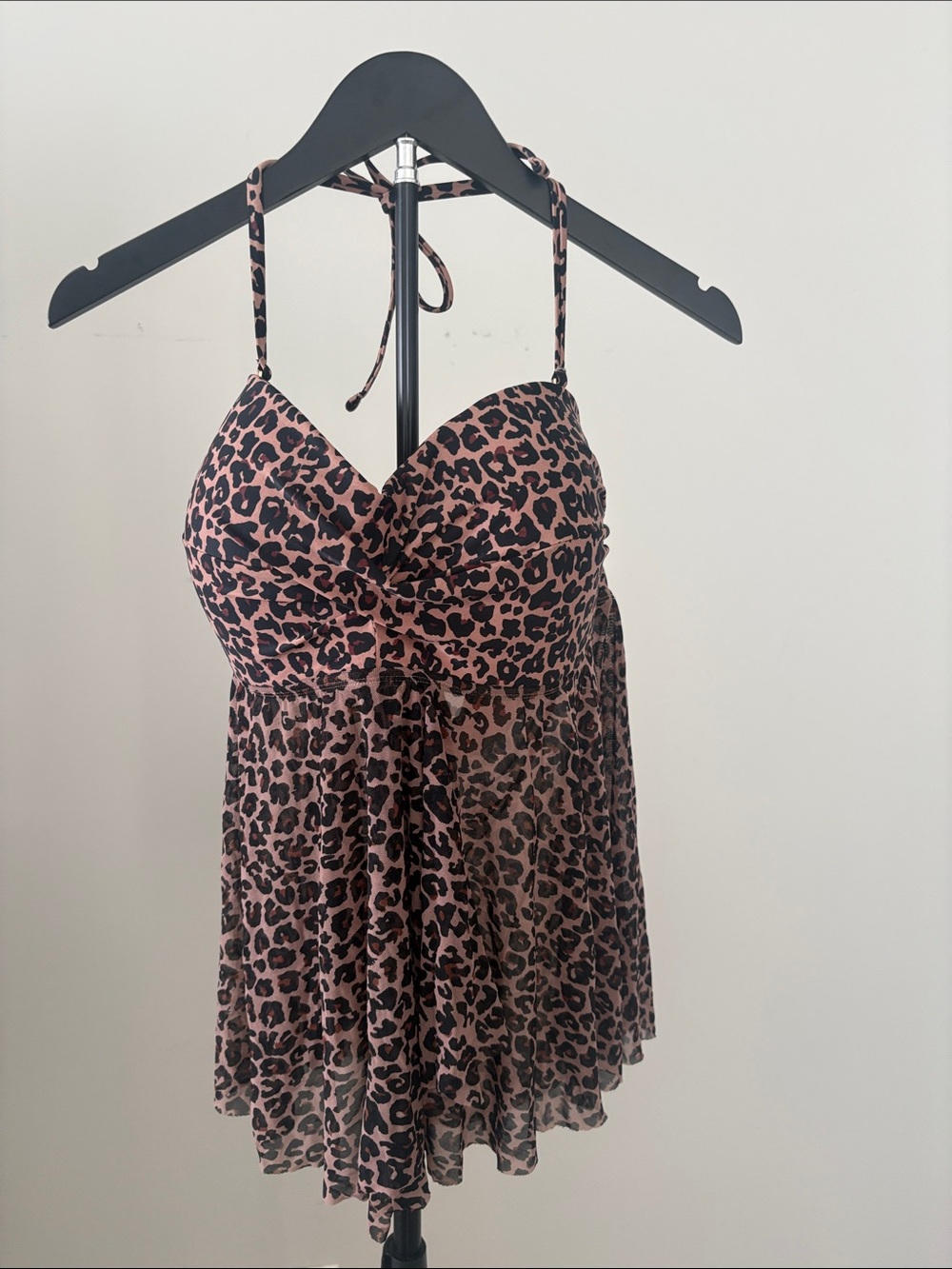 Leopard Bathing Suit Top Only